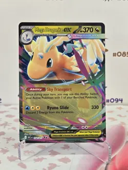 Pokemon TCG Mega Dragonite ex Holo Double Rare 152/217 ME: Ascended Heroes - Image 1