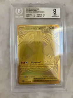 Pokemon TCG Mega Charizard Y EX 294/217 Ascended Heroes Gold Foil Beckett BGS 9 - Image 1