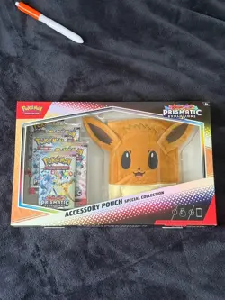 Pokemon TCG Scarlet & Violet Prismatic Evolutions Accessory Pouch | BRAND NEW - Image 1