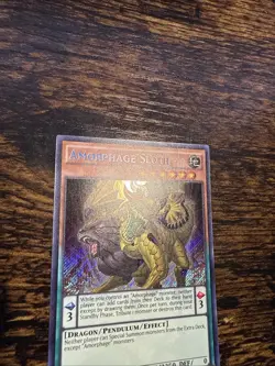 Amorphage Sloth SHVI-EN030 Shining Victories 1st Edition NM YuGIOh - Image 2
