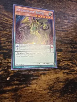 Amorphage Sloth SHVI-EN030 Shining Victories 1st Edition NM YuGIOh - Image 4