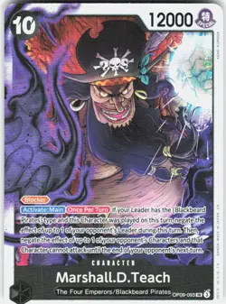 Marshall.D.Teach Foil OP09-093 PRB-02 The Best One Piece - Image 1