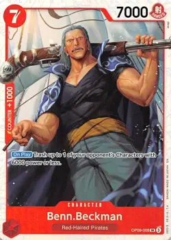 Benn.Beckman Foil OP09-009 PRB-02 The Best One Piece - Image 1