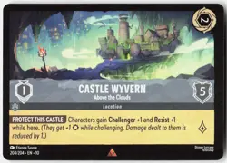 Castle Wyvern Above the Clouds 204/204 Whispers in the Well Disney Lorcana - Image 1