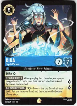 Kida Crystal Scion 160/204 Wilds Unknown Disney Lorcana - Image 1