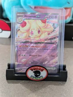 Pokemon Card 2025 ALCREMIE EX Double Rare 075/159 Journey Together NM/M - Image 1