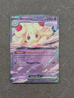 Pokemon Card 2025 ALCREMIE EX Double Rare 075/159 Journey Together NM/M - Image 2