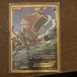 Gyarados EX Secret Rare 123/122 Full Art Holo Breakpoint Pokemon Card - Image 1
