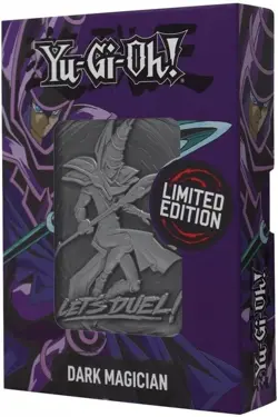 Yu-Gi-Oh Dark Magician Metal Card Fanattik New Sealed - Image 1