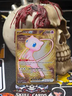 ☠☠ Pokemon Mew ex - (151 Metal Card) 205/165 Sv: Scarlet & Violet 151 Regular - Image 1