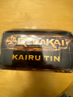 REDAKAI Conquer The Kairu Meta Charged KAIRU TIN 25 Blast 3D Cards Set SEALED! - Image 3