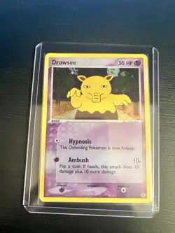 Pokemon Fire Red & Leaf Green - Drowsee 2004 - 32/112 (Misspelt card) - Image 1