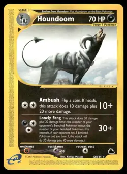 Pokemon Cards Houndoom 12/144 Skyridge Rare NM - Image 1