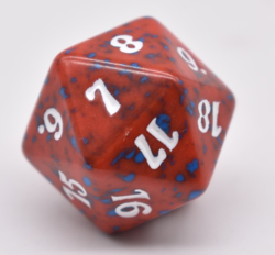 Born Of The Gods Spindown Die (Red) MtG Magic the Gathering Dice - Image 2
