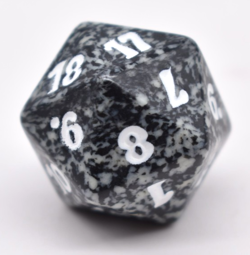 Journey into Nyx Spindown Die (Black) MtG Magic the Gathering Dice - Image 2