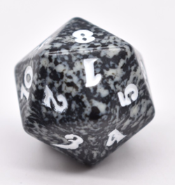 Journey into Nyx Spindown Die (Black) MtG Magic the Gathering Dice - Image 3