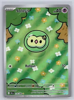 Solosis 118/086 Holo Illustration Rare Black Bolt Pokemon Near Mint - Image 1