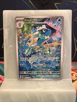 Pokemon Chaos Rising Frogadier Illustration Rare 089/086 - Image 1