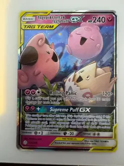 Togepi Cleffa & Igglybuff GX 143/236 - Cosmic Eclipse - POkemon TCG - Image 1