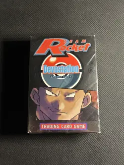 Pokemon TCG Team Rocket Devastation Theme Deck Sealed - Image 1