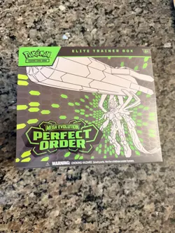 Pokemon TCG: Mega Evolution 3: Perfect Order: Elite Trainer Box Sealed - Image 3