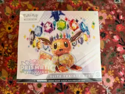 Pokemon Prismatic Evolutions Elite Trainer Box ETB New Sealed - Image 1