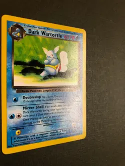 Pokemon Dark Wartortle 39/110 Uncommon Legendary Collection 2002 NM Nice! - Image 2