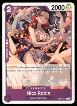2024 Emperors in the New World Nico Robin Character / Purple/Straw Hat Crew - Image 1