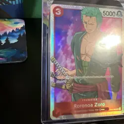 One Piece TCG - Roronoa Zoro (025) - OP01-025 - Romance Dawn - Image 2