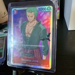 One Piece TCG - Roronoa Zoro (025) - OP01-025 - Romance Dawn - Image 3