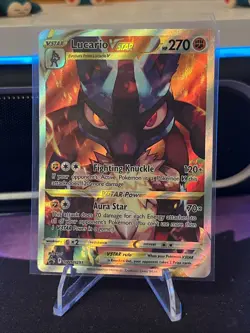 Lucario VSTAR SWSH291 Sword & Shield Promo Holo Card NM Condition - Image 1