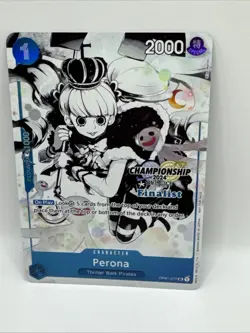 One Piece Card Game Championship 2024 Finalist OP01-077 Perona Monochrome - Image 1