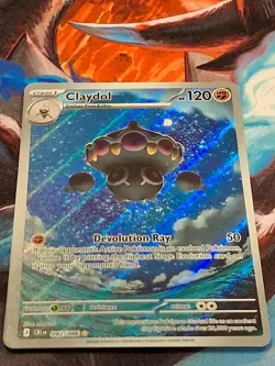 Pokemon Card Claydol 092/086 - ME04 Chaos Rising English Illustration Rare - Image 1