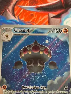 Pokemon Card Claydol 092/086 - ME04 Chaos Rising English Illustration Rare - Image 3