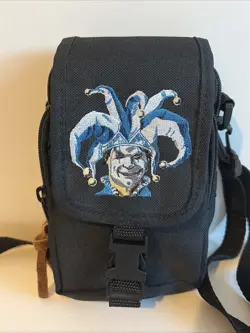 Magic The Gathering Vintage 90s Jester Cap Promotional Pouch Bag Deck Case RARE - Image 2
