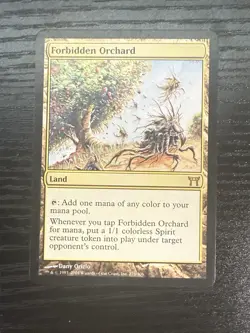 Forbidden Orchard Champions of Kamigawa Regular MP- Moderately played - Image 1