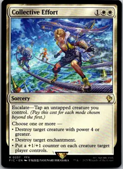 Collective Effort (Surge Foil) Foil R Commander: FINAL FANTASY 237 LP - Image 1
