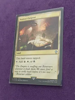Nomad Outpost (Surge Foil) #409 (NM) Final Fantasy FIC Magic MTG - Image 2