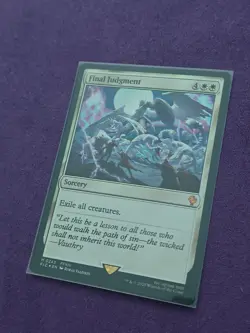 Final Judgment (Surge Foil) #243 (NM) Final Fantasy FIC Magic MTG - Image 2