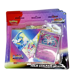 Pokemon TCG Scarlet Violet Prismatic Evolutions Tech Sticker Collection Sylveon - Image 1