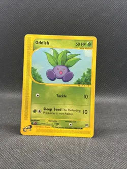 Oddish 122/165 Expedition Base Set Regular LP Pokemon TCG - Image 1
