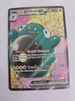 Iono's Bellibolt ex 194 Holo Promo Scarlet & Violet Promo Pokemon Near Mint - Image 1