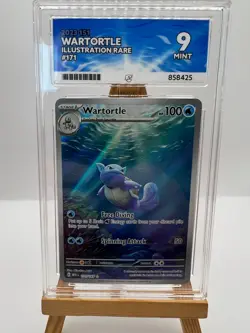 Pokemon TCG - S&V 151 - 171/165 Wartortle - Illustration Rare - ACE 9 - Image 1