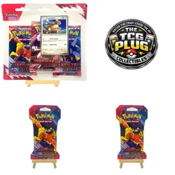 Pokemon TCG Destined Rivals Triple Blister & Sleeved Booster Deal - Image 1