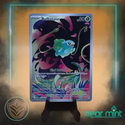 Pokemon TCG Bulbasaur 133/132 Secret Rare Mega Evolution Set NM/Mint Condition - Image 1