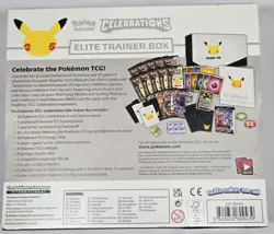 Pokemon 25th Anniversary Celebrations Elite Trainer Box ETB Sealed With Case 820650809439 - Image 3