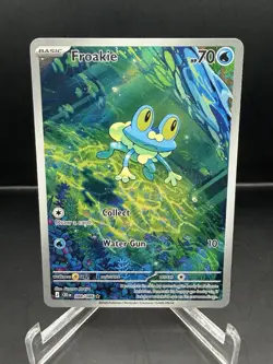Pokemon Froakie 88/86 Mega Evolution Illustration Rare Chaos Rising NM - Image 1