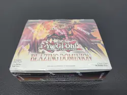 Yugioh Blazing Dominion Booster Box 1st Edition Factory Sealed - Image 1