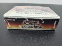 Yugioh Blazing Dominion Booster Box 1st Edition Factory Sealed - Image 2