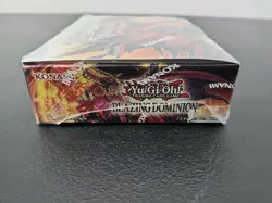 Yugioh Blazing Dominion Booster Box 1st Edition Factory Sealed - Image 3